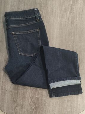 St. John's Bay Dark Blue Straight-Leg Men's Jeans